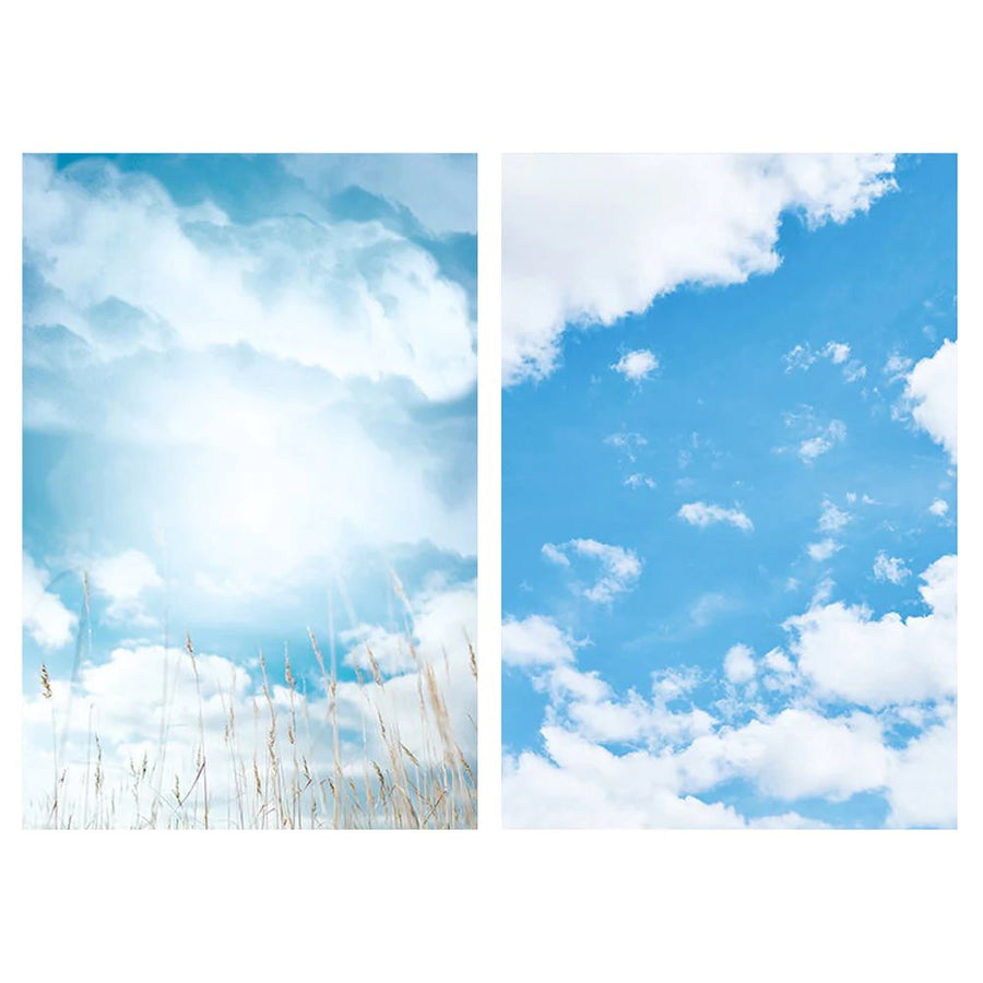 Clouds Double Sided Backdrop Prop Club 