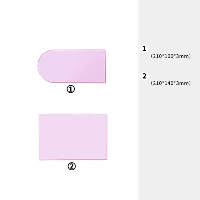 Colored Acrylic Board Sets Photography Props Prop Club Pink Rectangles 