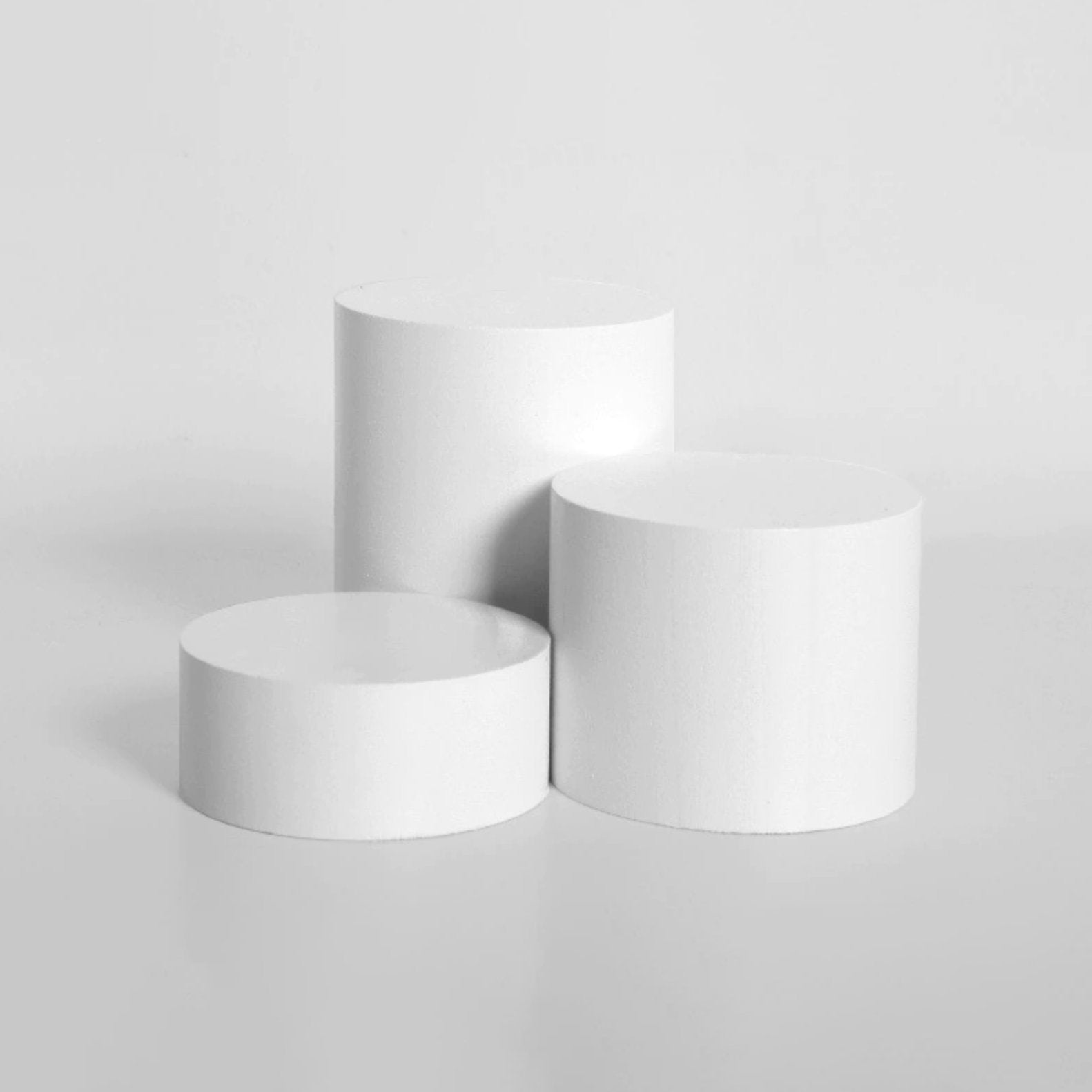Cylindrical Podiums Background Props Prop Club 