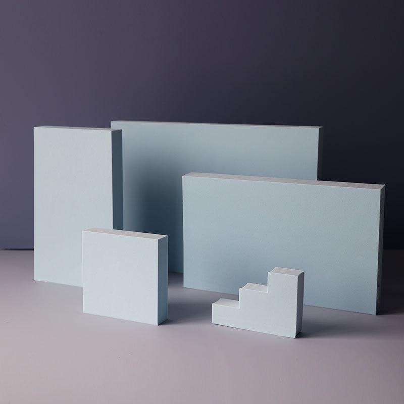 Geometric Foam Styling Blocks Prop Club Blue 
