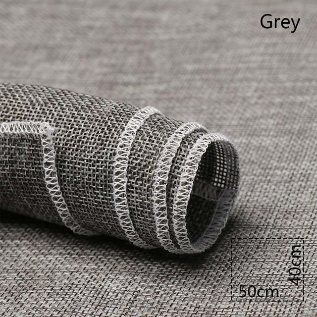 Handwoven Linen Background Cloth Prop Club Grey 