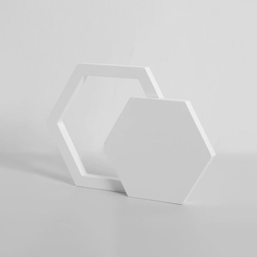 Hollow and Full Hexagon Background Props Prop Club 