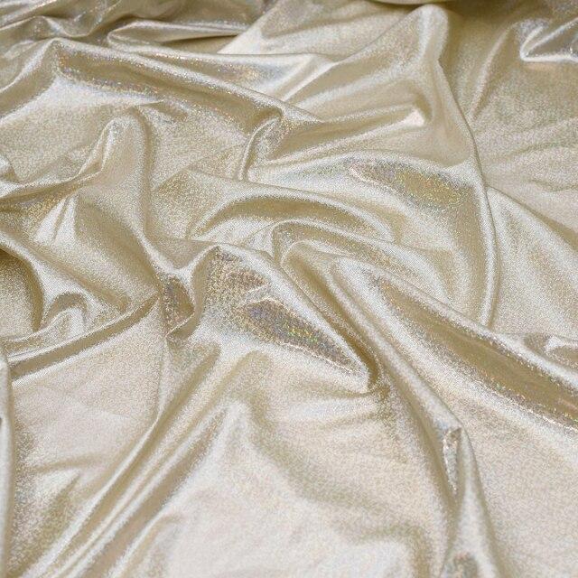Laser Cloth Background Fabric Prop Club 100x150 Light Yellow 