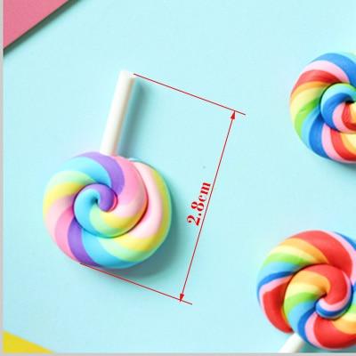 Mini Rainbow Lollipop Colorful Cream Sugar INS Photography Props Photo Studio Accessories DIY Decorations estudio fotografico Prop Club 