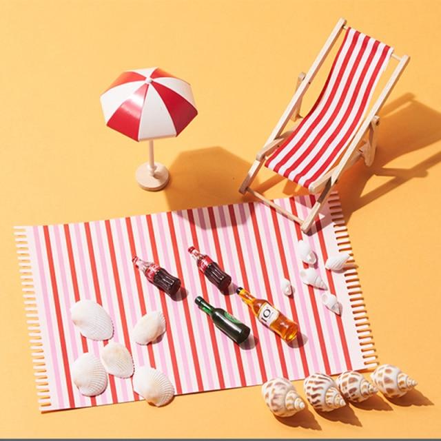 Miniature Beach Prop Sets Prop Club Red (S) 