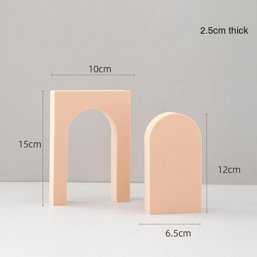 Peach Modern Geometric Photography Prop Sets (Stairs/Arches/Shapes) Prop Club Arch + Door 
