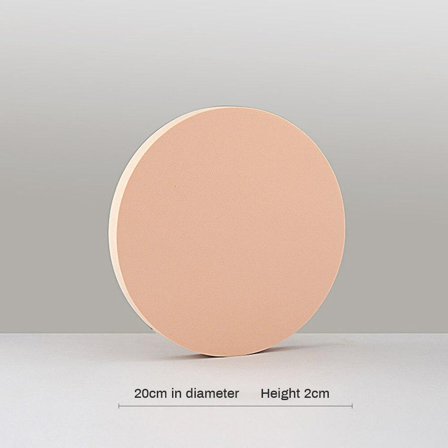 Peach Modern Geometric Photography Prop Sets (Stairs/Arches/Shapes) Prop Club Circle 