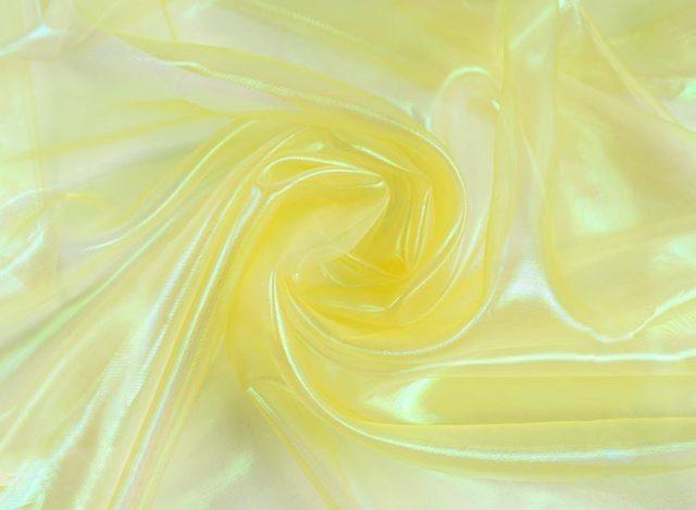 Reflective Background Fabric Prop Club Bright Yellow 