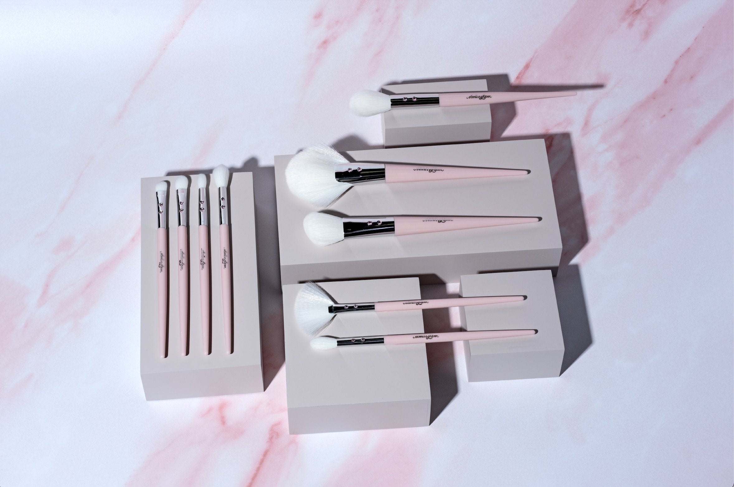 Resin Product Photograhy Riser Set - 5 Piece Rectangular Prop Club 