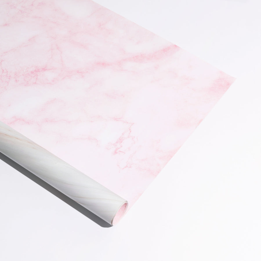 White/Pink Marble Double Sided Backdrop Prop Club 